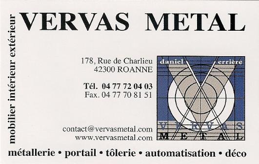 Vervas metal 1